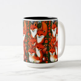 Foxy Fun Zweifarbige Tasse