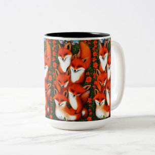 Foxy Fun Zweifarbige Tasse