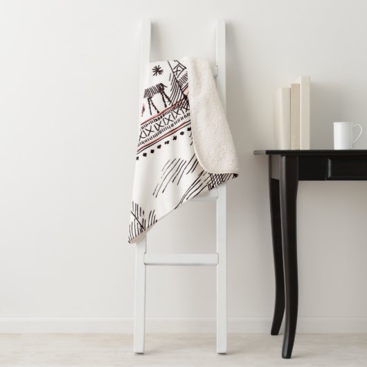 Foxy gekleideter Fox Sherpadecke (Beispiel)