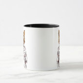 Foxy gekleideter Fox Tasse (Zentrum)