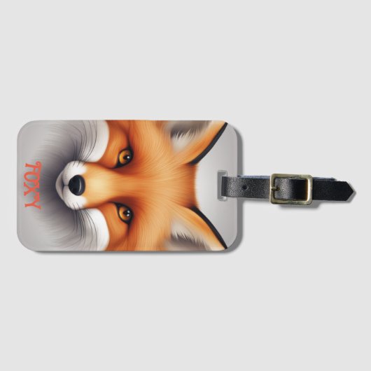 Foxy Gepäckanhänger (Vorderseite (Horizontal))