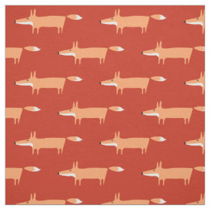 Foxy Gewebe: Rost Stoff