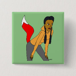 Foxy Girl Button