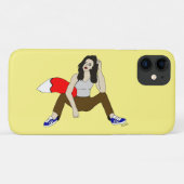 Foxy Girl Case-Mate iPhone Hülle (Rückseite (Horizontal))
