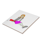 Foxy Girl Fliese (Seite)