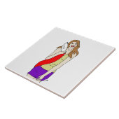 Foxy Girl Fliese (Seite)