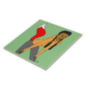 Foxy Girl Fliese (Seite)