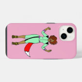 Foxy Girl iPhone Hülle (Rückseite (Horizontal))