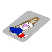Foxy Girl Magnet (Linke Seite)