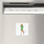 Foxy Girl Magnet (In Situ (Geschirrspüler))