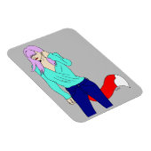 Foxy Girl Magnet (Rechte Seite)