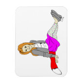 Foxy Girl Magnet (Vertikal)