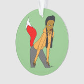 Foxy Girl Ornament (Vorderseite)