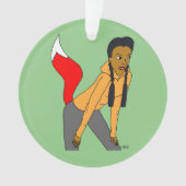 Foxy Girl Ornament (Vorderseite)