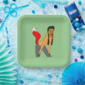 Foxy Girl Pappteller (Party)