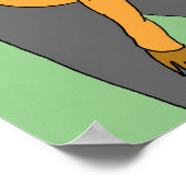 Foxy Girl Poster (Ecke)