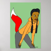 Foxy Girl Poster (Vorne)