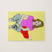 foxy girl  puzzle (Horizontal)