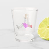 Foxy Girl Schnapsglas (Rückseite)