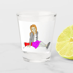 Foxy Girl Schnapsglas
