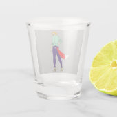 Foxy Girl Schnapsglas (Rückseite)