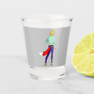 Foxy Girl Schnapsglas