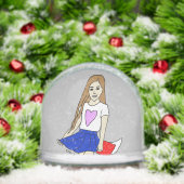 Foxy Girl Schneekugeln (Weihnachten)