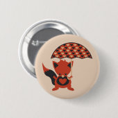 Foxy Hearts Button (Vorne & Hinten)