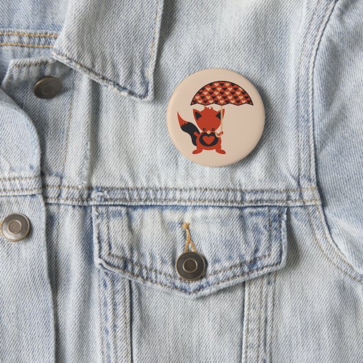 Foxy Hearts Button (Beispiel)