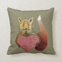 Foxy im Liebekissen Kissen