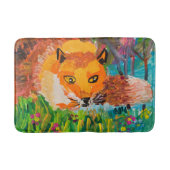 Foxy in Forest Badematte (Vorderseite)
