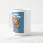 Foxy in Lila Kaffeetasse (Vorderseite Links)
