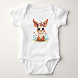 Foxy Jacalope Baby Strampler