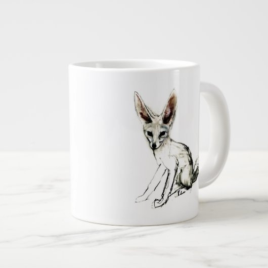 Foxy Jumbo-Tasse (Vorderseite Rechts)