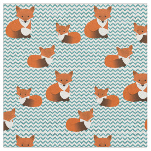Foxy kleine Füchse Stoff