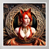 Foxy Lady Art Print Poster (Vorne)