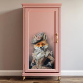 Foxy Lady Fox Decoupage Seidenpapier