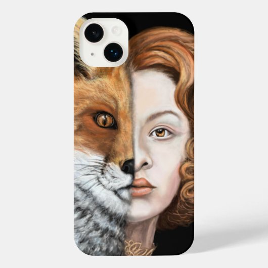 Foxy Lady iPhone Case Hülle (Rückseite)