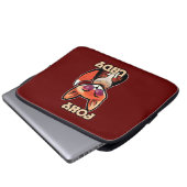 Foxy Lady | Niedlich Fox Laptopschutzhülle (Vorne Knopf)