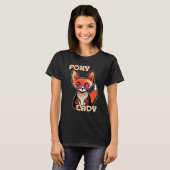 Foxy Lady | Niedlich Fox T-Shirt (Vorne ganz)