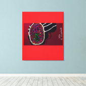 Foxy Ladybug Bride Leinwanddruck (Insitu (Holzboden))