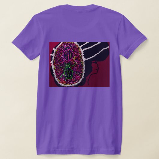 Foxy Ladybug Bride T-Shirt (AblageHinten)