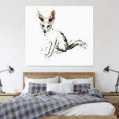 Foxy Leinwanddruck (Insitu (Schlafzimmer))