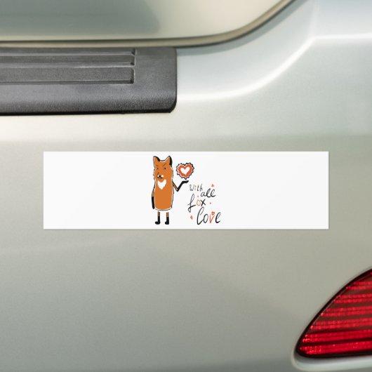 Foxy-Liebe Autoaufkleber (Auf Auto)