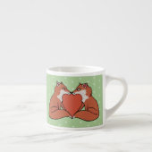 Foxy-Liebe Espresso Tasse (Rechts)