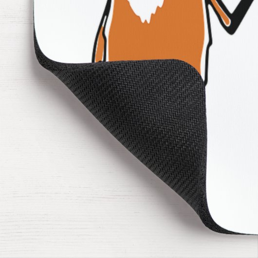 Foxy-Liebe Mousepad (Ecke)