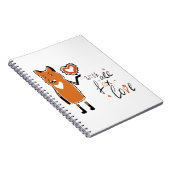 Foxy-Liebe Notizblock (Rechte Seite)