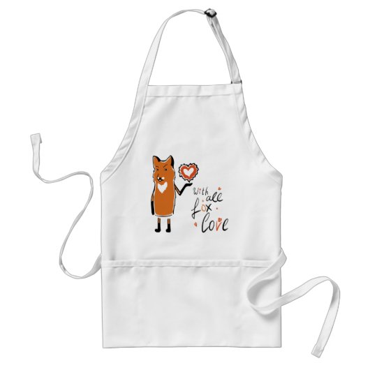 Foxy-Liebe Schürze (Vorne)