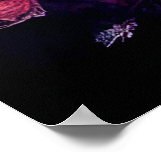 Foxy Little Devil Poster (Ecke)