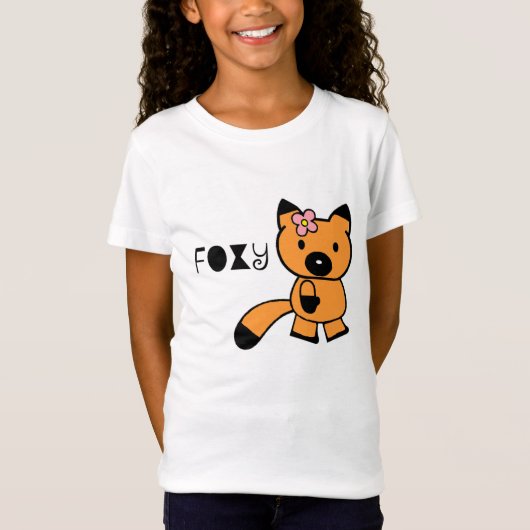 Foxy Mädchen-T - Shirt (Vorderseite)